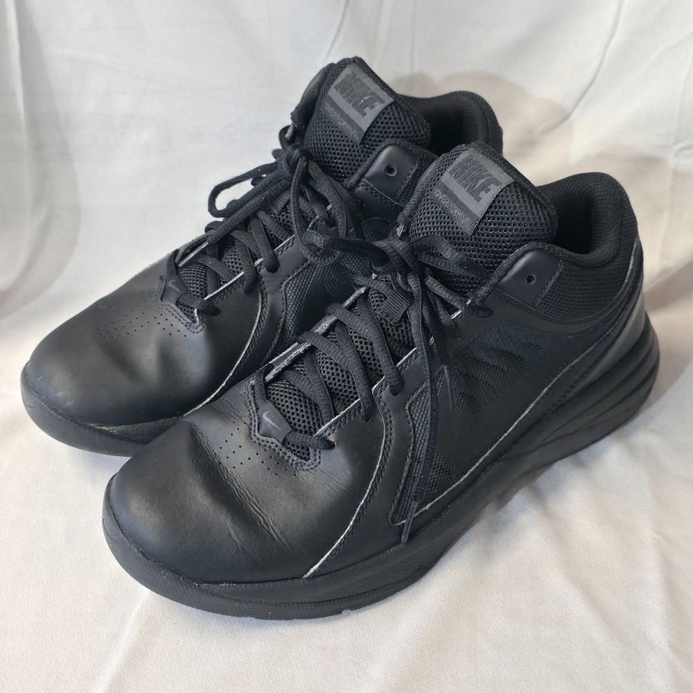 Nike Overplay Men's Black Lace Up Shoes Size 9.5 Model 637382-001